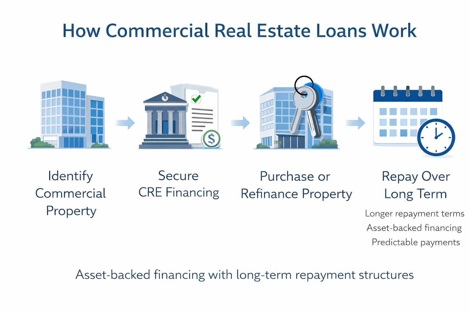 Commercial real estate property financing